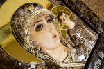 Икона Икона Казанской Божией Матери для венчания № 3-12-8 из мрамора, изображение, фото 11