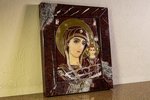 Икона Икона Казанской Божией Матери для венчания № 3-12-10 из мрамора, изображение, фото 2