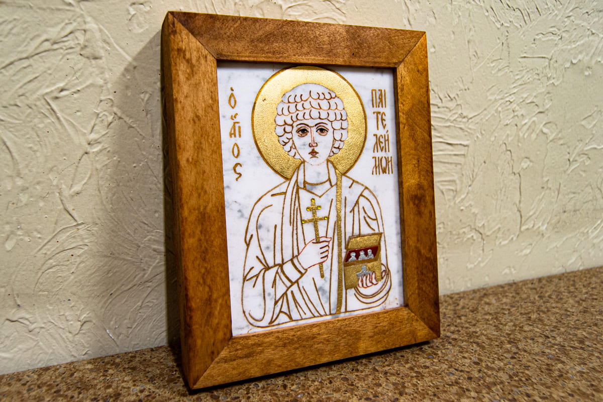 Икона Святого Великомученика Пантелеймона для врача. Минск