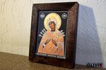 Икона Семистрельной Божией Матери № 011, малая подарочная от Гливи, изображение, фото 3