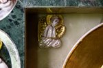  Большая Иверская икона Божьей Матери в храм, храмовая аналойная икона из камня от Гливи, изображение рельефной иконы для храма, фото 27