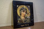 Икона Икона Казанской Божией Матери для защиты № 3-12-11 из мрамора, изображение, фото 2