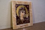 Икона Икона Казанской Божией Матери № 3-12-11 из мрамора, изображение, фото 2