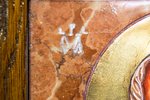 Икона Николая Угодника № 25 на мраморе, малая, подарочная, именная, изображение, фото 5