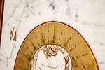 Икона Николая Угодника № 29 на мраморе, малая, подарочная, именная, изображение, фото 11