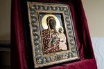  Большая Ченстоховская икона Божьей Матери в храм, храмовая аналойная икона, изображение, фото 2