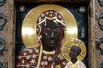  Большая Ченстоховская икона Божьей Матери в храм, храмовая аналойная икона, изображение, фото 5