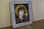 Икона Икона Казанской Божией Матери № 3-12-7 из мрамора, изображение, фото 2