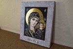 Икона Икона Казанской Божией Матери № 3-12-7 из мрамора, изображение, фото 3