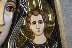 Икона Икона Казанской Божией Матери № 3-12-7 из мрамора, изображение, фото 6