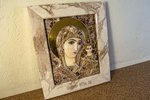 Икона Икона Казанской Божией Матери № 4-12-2 из мрамора, изображение, фото 2