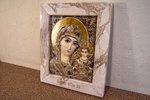 Икона Икона Казанской Божией Матери № 4-12-2 из мрамора, изображение, фото 3