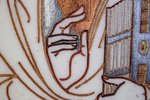 Икона Господь Вседержитель (Пантократор) № 3-03 из камня мрамора от Гливи, фото 12