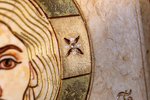 Икона Господь Вседержитель (Пантократор) № 3-07 из камня мрамора от Гливи, фото 10