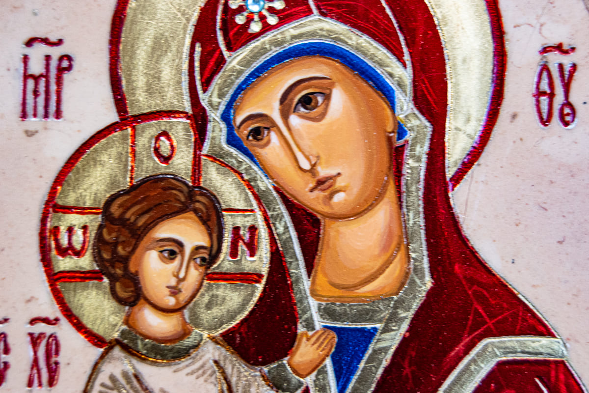 Икона Купятицкой Божией Матери храмовая, аналойная, из каталога икон, фото 1