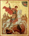 Икона великомученика Георгия Победоносца. Оригинальный список, изображение, фото