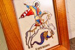 Икона Святого Георгия Победоносца № 01 из мрамора на коне, изображение, фото 8