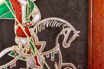 Икона Святого Георгия Победоносца № 02 из мрамора на коне, изображение, фото 5