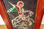 Икона Святого Георгия Победоносца № 02 из мрамора на коне, изображение, фото 15