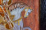 Икона Святого Георгия Победоносца № 03 из мрамора на коне, изображение, фото 5