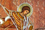 Икона Святого Георгия Победоносца № 03 из мрамора на коне, изображение, фото 6