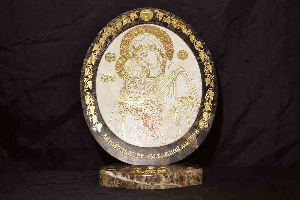 Икона Жировичской (Жировицкой)  Божией (Божьей) Матери № 16, каталог икон, изображение, фото 1