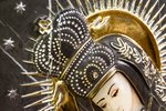 Резная икона Остробрамской Божьей Матери, каталог икон в интернет-магазине изображение, фото 7 