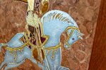 Икона Святого Георгия Победоносца № 04 из мрамора на коне, изображение, фото 8