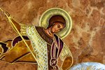 Икона Святого Георгия Победоносца № 04 из мрамора на коне, изображение, фото 9