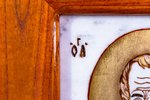  Икона Николая Угодника № 5-29 на мраморе, малая, подарочная, именная, изображение, фото 5