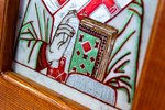  Икона Николая Угодника № 5-29 на мраморе, малая, подарочная, именная, изображение, фото 14