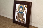 Икона Святой Мелании № 01 из камня, каталог икон в интернет-магазине, изображение, фото 3