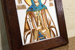 Икона Святой Мелании № 01 из камня, каталог икон в интернет-магазине, изображение, фото 11