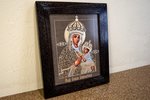 Икона Будславской Божией Матери № 3-05 из мрамора от Гливи, изображение, фото 2