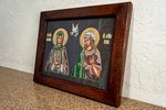 Семейная икона из мрамора - Святые Мелания и Ирина № 02, каталог икон, изображение, фото 3
