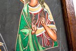 Семейная икона из мрамора - Святые Мелания и Ирина № 02, каталог икон, изображение, фото 8