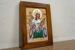 Именная икона Святой Дарьи Римской № 01 из мрамора, интернет-магазин икон Гливи, фото 2