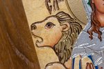 Именная икона Святой Дарьи Римской № 01 из мрамора, интернет-магазин икон Гливи, фото 6