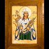 Именная икона Святой Дарьи Римской № 01 из мрамора, интернет-магазин икон Гливи, фото 14