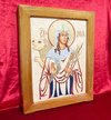 Именная икона Святой Дарьи Римской № 02 из мрамора, интернет-магазин икон Гливи, фото 2