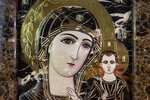 Икона Икона Казанской Божией Матери № 3_12-9 из мрамора, изображение, фото 2