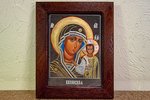 Икона Казанской Божией Матери № 5-31 из мрамора от Гливи, фото 1