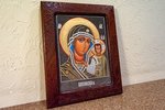 Икона Казанской Божией Матери № 5-31 из мрамора от Гливи, фото 2