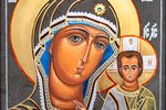Икона Казанской Божией Матери № 5-31 из мрамора от Гливи, фото 4