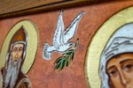 Икона Святого Саввы Сербского и святой великомученицы Ирины, каталог икон Гливи, фото 13