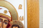 Икона Казанской Божией Матери № 5-32 из мрамора от Гливи, изображение, фото 9