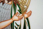 Икона Святых Иоанна Крестителя (Предтечи), Елены и Даниила № 02 из камня, изображение, фото 17