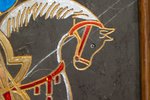 Икона Святого Георгия Победоносца № 05 из мрамора на коне, изображение, фото 5