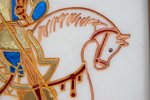 Икона Святого Георгия Победоносца № 06 из мрамора на коне, изображение, фото 5