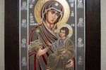 Икона Иверской Божией Матери № 08 из мрамора от Гливи, изображение, фото 14